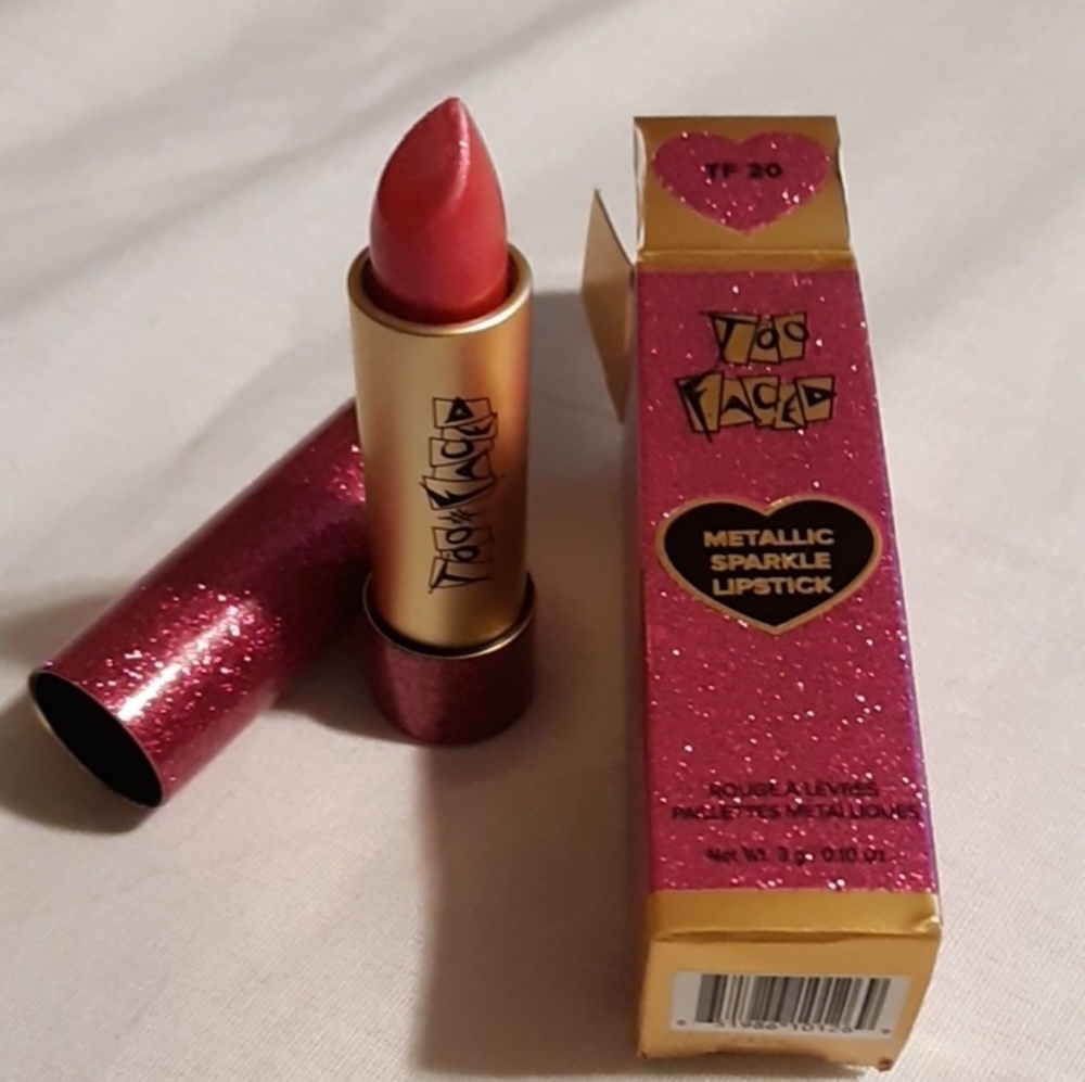 Too faced metallic sparkle lipstick